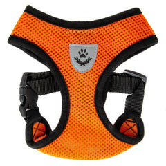 Soft Dog Pet Harness Breathable Comfortable Many Colors Puppy S M Black Red Blue