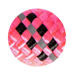 5FT Service Dog Rope Leash Lead Train Padded Handle Reflective Nylon M L Black