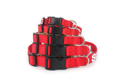 ALL ACCESS K-9 Service Dog Collar Canine Adjustable Red Reflective Buckle XS-XL