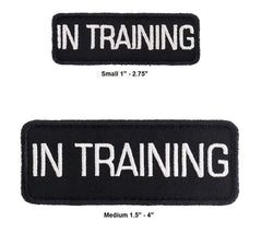 SERVICE DOG, EMOTIONAL SUPPORT ANIIMAL ESA E.S.A. PATCHES SMALL MEDIUM ROUND