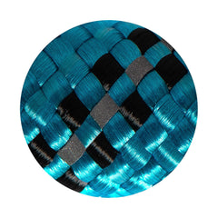 5FT Service Dog Rope Leash Lead Train Padded Handle Reflective Nylon M L Black