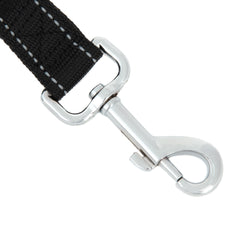 Black Dog Leash Long Obedience Recall Foot Feet Training Lead 4FT 48 INCH BASIC